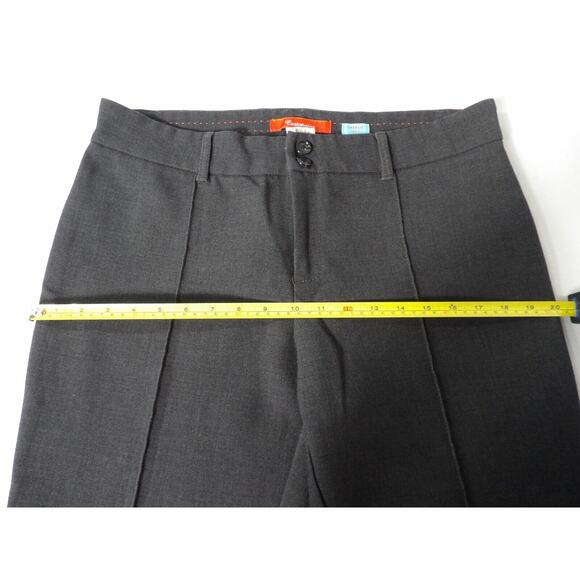 Cartonnier Anthropologie Charlie Ankle Pants Sz 14 Charcoal Gray Career Office - Picture 6 of 13